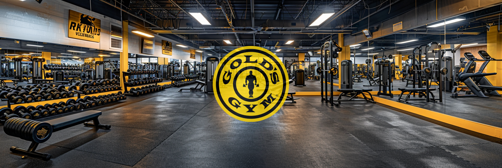 background for golds gym